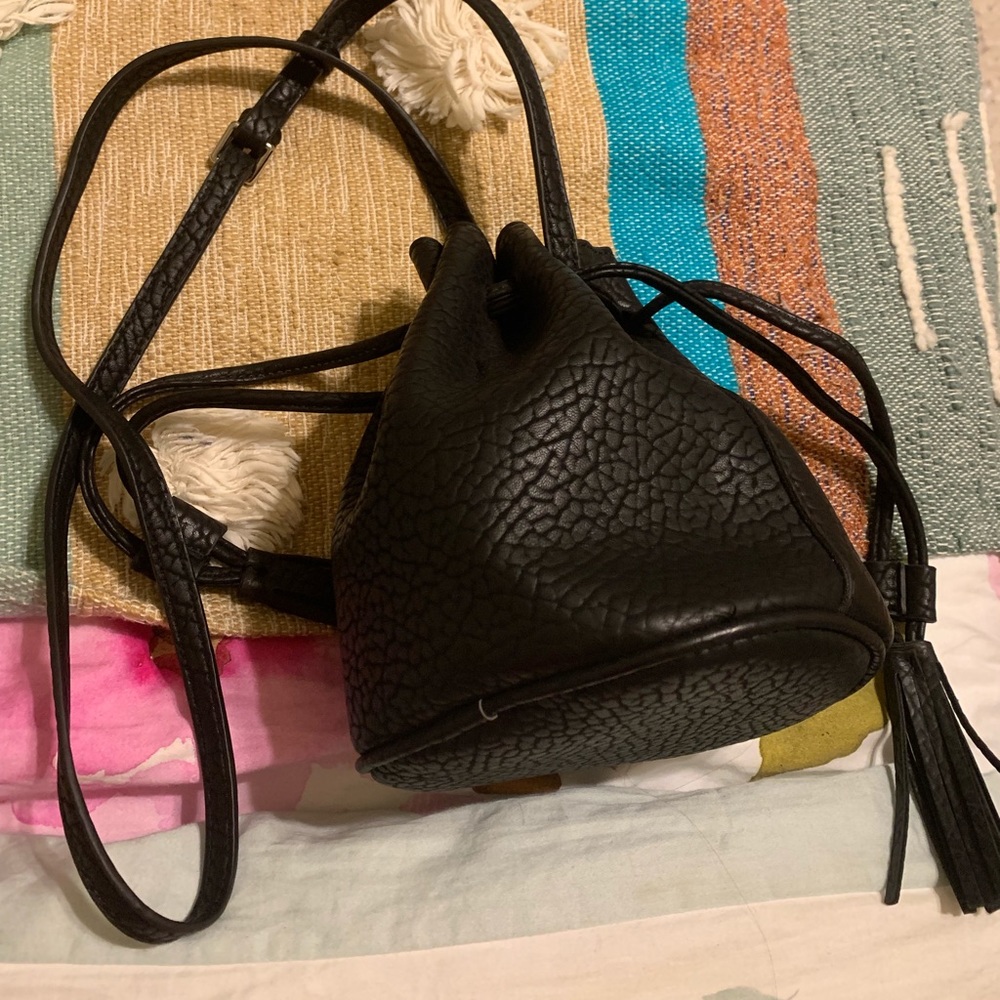 Free People black bucket bag